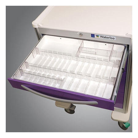 Waterloo Healthcare Waterloo 3" Ampule Holder Divider Tray System DIVTRAY-AMP